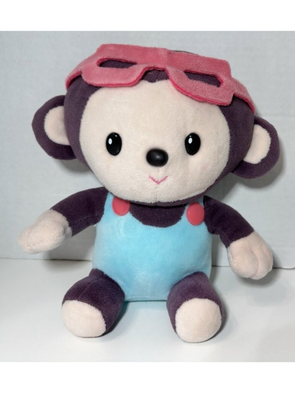 Miniso Life Plush Monkey 8” Japanese Stuffed Animal Anime Toy Purple Rare